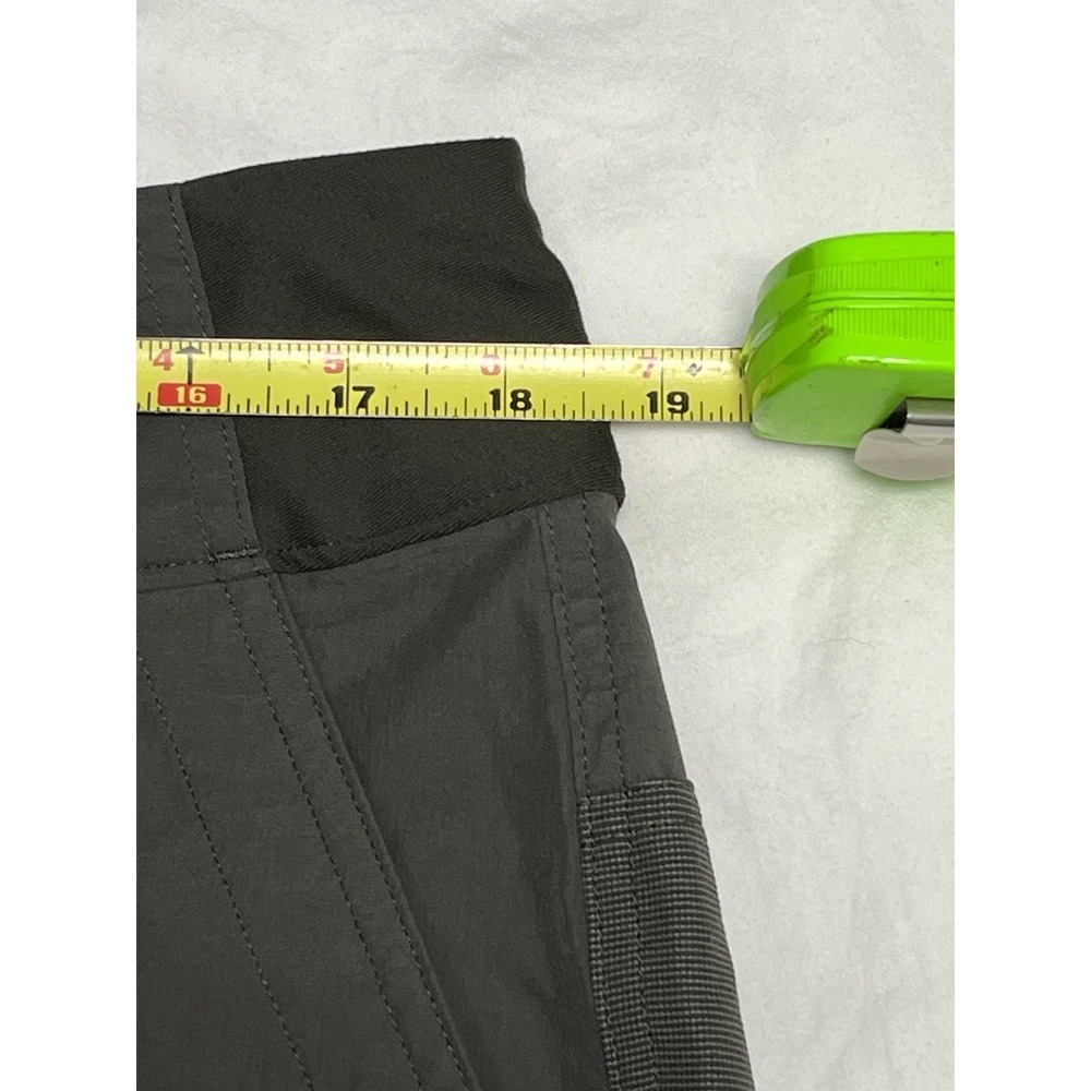 REI Co-op Women's Hiking Trail Shorts Olive Green Mid Rise Size 14 Outdoors - Picture 8 of 12